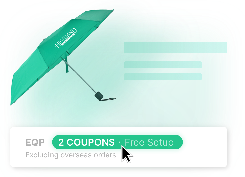 Coupons feature example