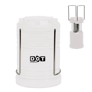 Retractable Led Lantern - White